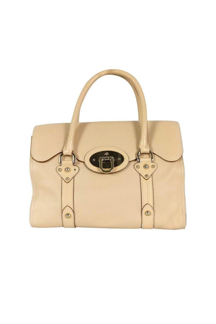 Mulberry Bag, Chic Shop, Zoom Call, Buy Shoes Online, Michael Kors Hamilton, Satchel Bag, Fold Over, Satchel Bags, Cream Color