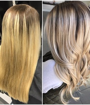 COLOR CONVERSION: 2 Steps To The Perfect Blonde - Hair Color - Modern Salon Hair Color Ash, Ash Highlights, Baylage Hair, Perfect Blonde Hair, Yellow Blonde, Neutral Blonde, Hair With Highlights, Perfect Blonde, Blonde Tones