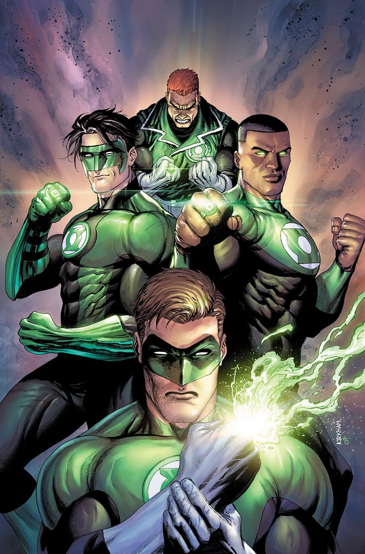 green lantern and the green lantern gang