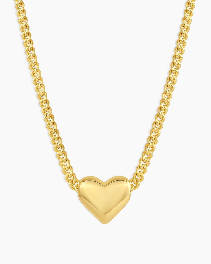 Luxury Yellow Gold Necklace With Heart Charm, Luxury Gold Plated Heart Charm Necklace, Luxury Yellow Gold Heart Necklace, Luxury Tarnish-resistant Yellow Gold Heart Necklace, Luxury Gold-plated Heart Charm Necklace, Staple Jewelry, Earrings Stacking, Necklace Aesthetic, Black Labradorite