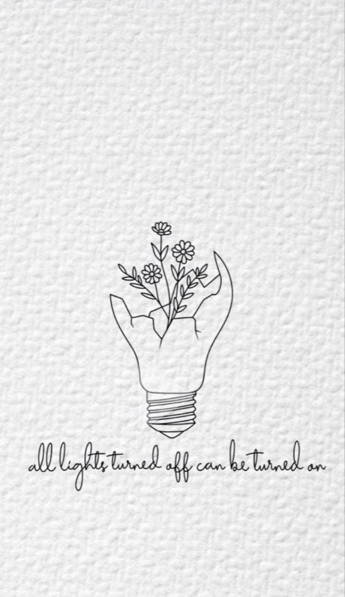 a hand holding a plant with the words all things up can be found on it