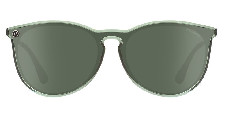 Bring good times into view with ‘Sage Oro.’ These ‘North Park X2’ round sunglasses feature the spectacular clarity and durability of our PureBlend™ lens. And with an upscale mixed-material design and timeless green tones, sun 'n fun is about to fill your schedule. // Details: Gender: Unisex Frame: Gloss Crystal Sage Lens Color: PureBlend™ Silver Mirrored UV Rating: 100% UV Protection Fit / Size: Medium - Large Vibe: Lifestyle In the Box: Microfiber Pouch & Sticker Pack Affordable Green Sunglasses With Mirrored Lenses, Green Mirrored Sunglasses For Beach, Green Gradient Lenses Sunglasses For Outdoor, Green Anti-reflective Sunglasses For Outdoor, Green Anti-reflective Shield Sunglasses For Outdoor, Blenders Eyewear, Active Design, Snow Goggles, North Park