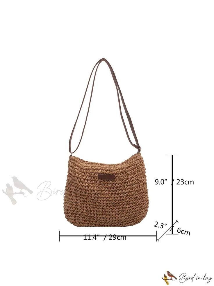 Bird in Bag - Decorative Straw Bird In Bag, Bag Bag, Color Khaki, Sports Equipment, Fashion Online Shop, Online Fashion, All Fashion, Men's Clothing, Straw Bag