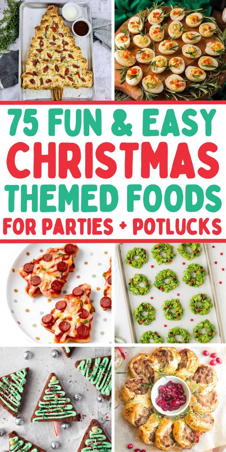 Easy Christmas themed food ideas in wreath and Christmas tree shapes, including christmas themed snacks, appetizers, and finger food, plus grinch themed party food, holiday party treats and Christmas themed dinners. Food For A Christmas Party, Kid Christmas Party Food Ideas, Christmas Birthday Party Food Ideas, Christmas Work Food Ideas, X Mas Food Ideas, Fun Christmas Food For Kids Dinner, Xmas Themed Food, Christmas Party Finger Food Ideas, Christmas Food For Toddlers