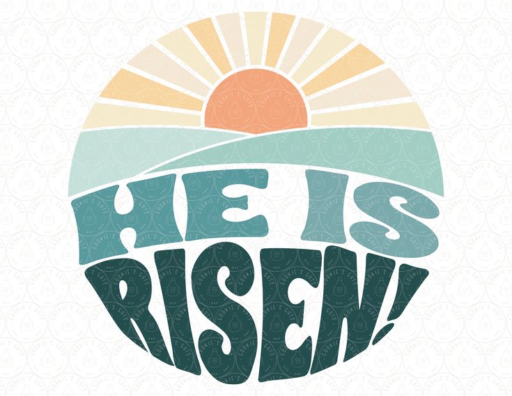 he is risen svg file for cricut, eps and dxf