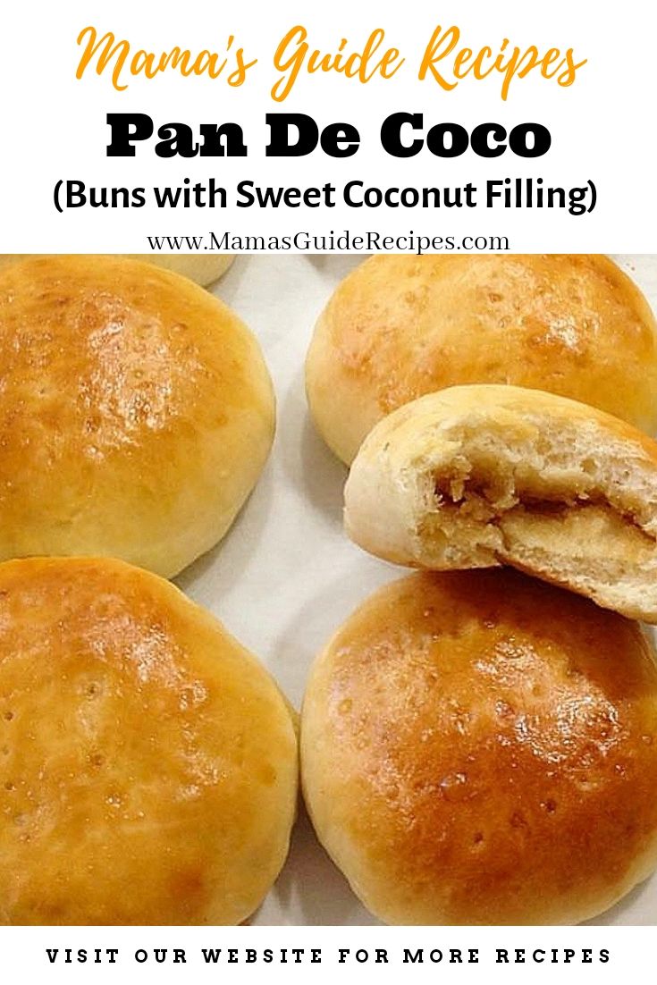 Pan de Coco Pandecoco Recipe, Pinoy Bread, Filipino Bread Recipe, Buchi Recipe, Siopao Recipe, Asian Bread, Bibingka Recipe, Filipino Bread, Pandesal Recipe