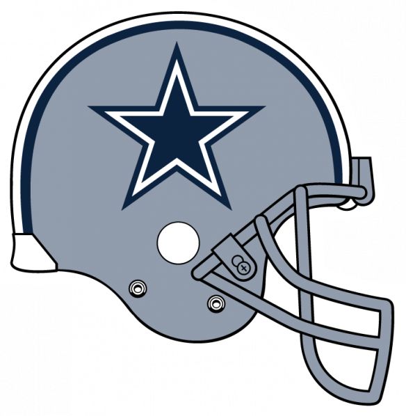 a football helmet with a star on the side