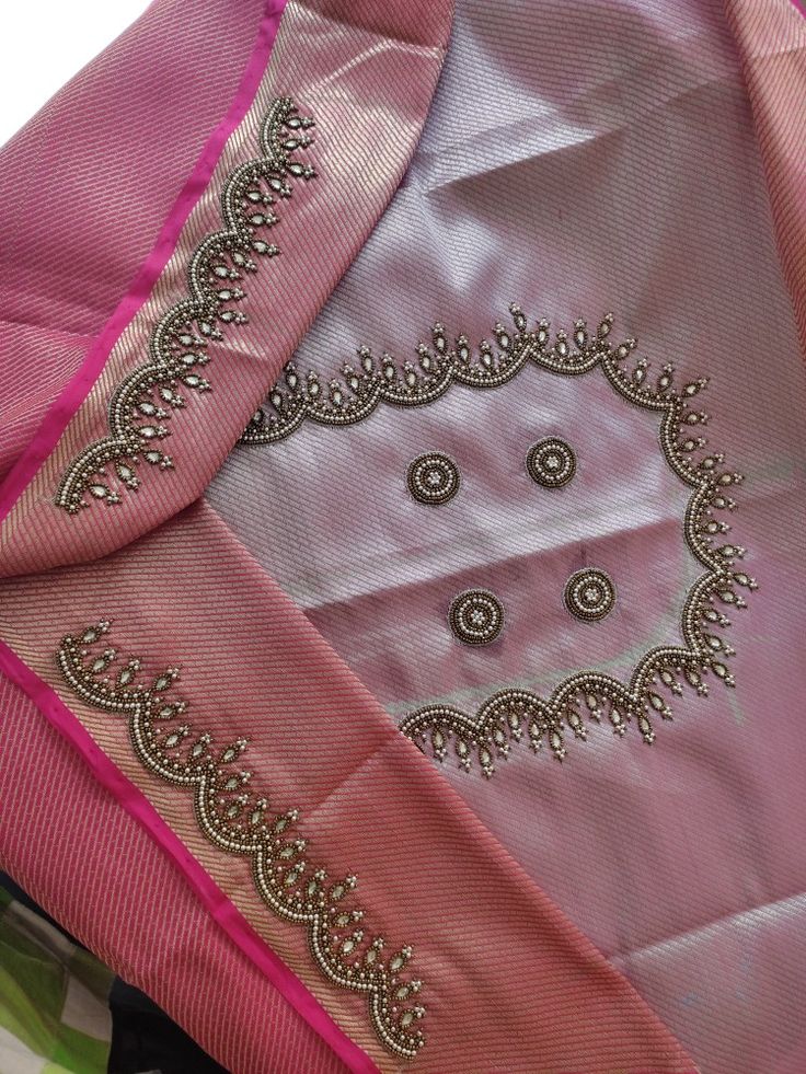 Thread Work Aari Design, Arya Work, Gold Blouse Designs, Aari Blouses, Magam Work Designs, Aari Design, Bridal Blouses, Latest Bridal Blouse Designs, Eagle Images