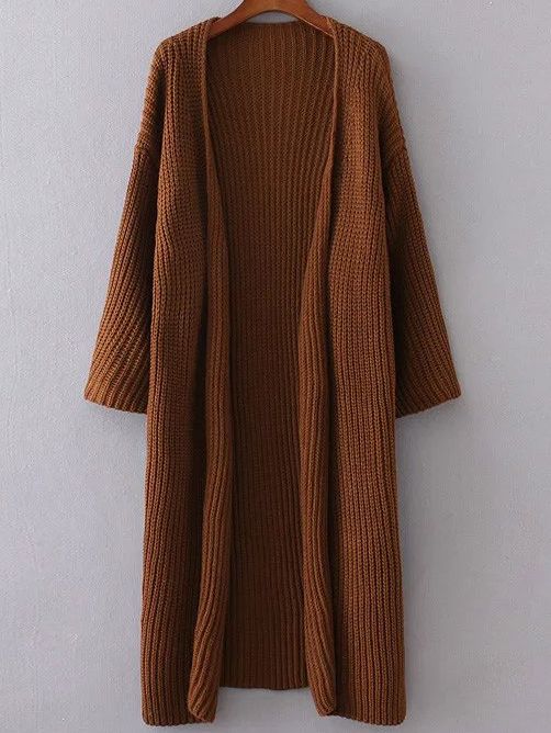 BLACK FRIDAY Women Long Cardigan, Brown Cardigan, Longline Cardigan, Muslim Fashion Outfits, Muslimah Fashion Outfits, Women Sweaters, Jacket For Women, Muslimah Fashion, Idea Diy