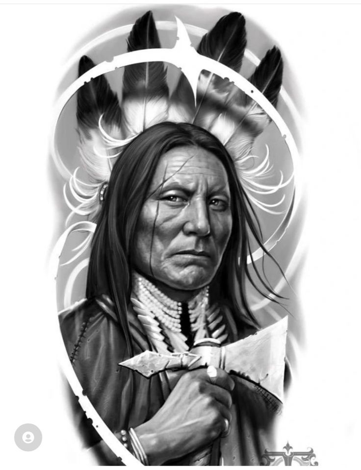 American Indian Tattoo, Tattoos Native American, Red Indian Tattoo, Native American Tattoo Designs, Indian Tattoo Design, Native American Drawing, Skull Girl Tattoo, American Indian Tattoos, Native American Tattoo