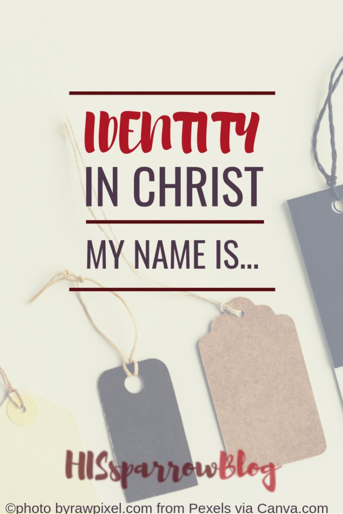 identity in christ is my name is - hespa pyranker, from pexels via canva com