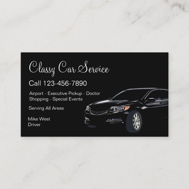 Classy Car Service Or Uber Driver Business Card  Zazzle Uber Driver, Car Service, Turtle Design, Classy Cars, Business Card Template Design, Business Card Size, Christmas Card Holders, Business Card Template, Business Template