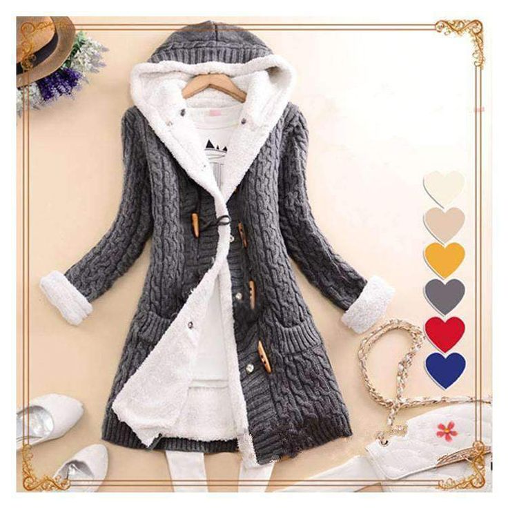 Mid Length Coat, Middle Age Fashion, Autumn Casual, Winter Cardigan, Coat Winter, Cardigan Sweater Jacket, Fall Coat, Sweater Coat, Solid Clothes