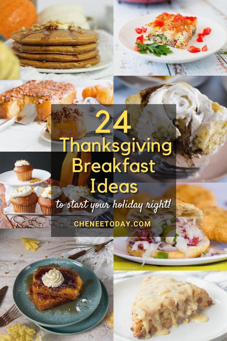 thanksgiving breakfast ideas to start your holiday right