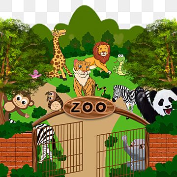 the zoo is full of animals, including zebras and giraffes