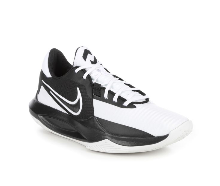 the nike zoom basketball shoe in white and black is on sale for $ 599