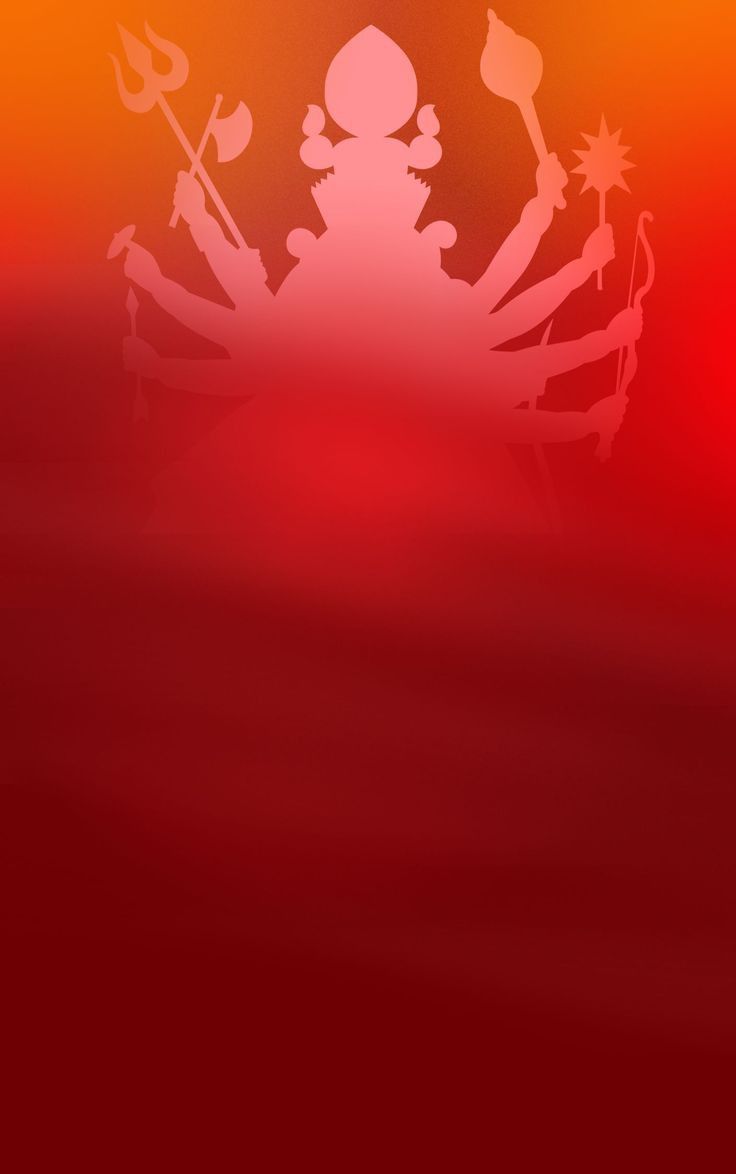 an orange and red background with a crown on it