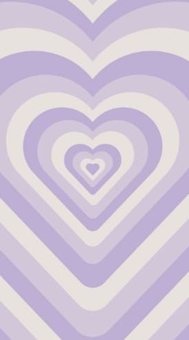 a heart shaped pattern in shades of purple and white