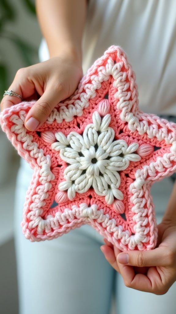 Crochet Star Blanket Crochet Star Blanket, Loom Knitting For Beginners, Crochet Star, Crochet Afghan Patterns Free, Intricate Crochet, Crochet Tutorial Pattern, Confection Au Crochet, Crochet Xmas, Blanket Ideas