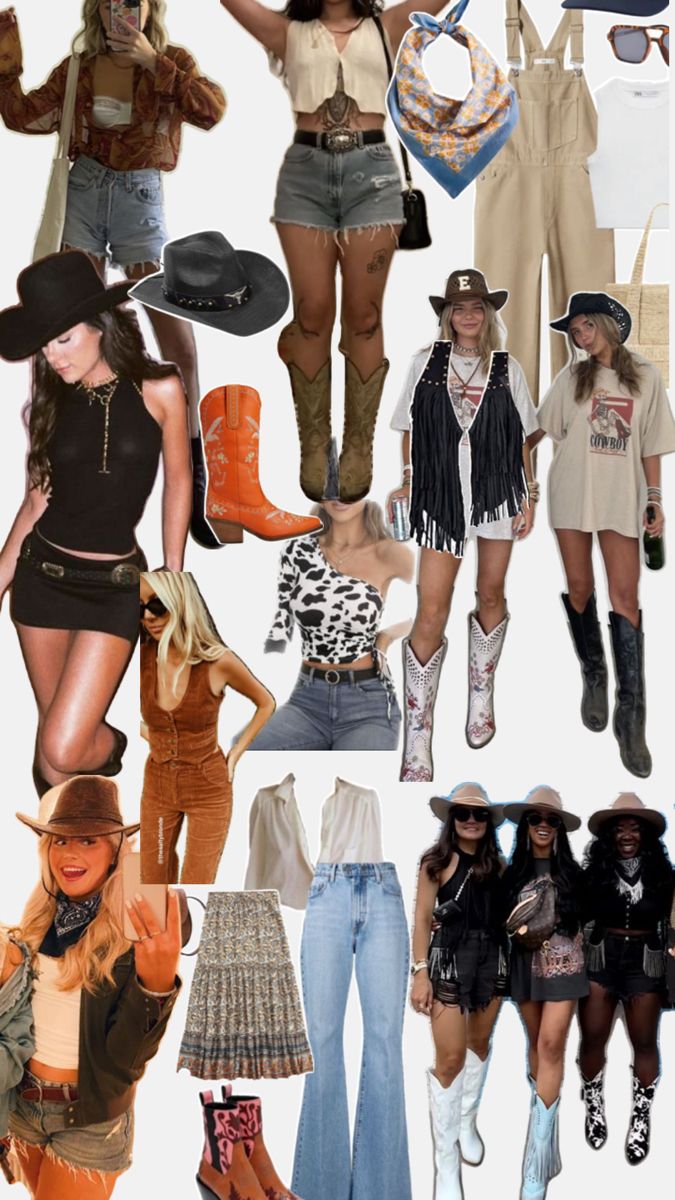 Cowgirl Party Outfit, Calgary Stampede Outfits, Glastonbury Festival Fashion, Stampede Outfit, Cowgirl Outfits Party, Country Music Festival Outfits, Festival Outfit Inspiration, Western Wear Outfits, Looks Country