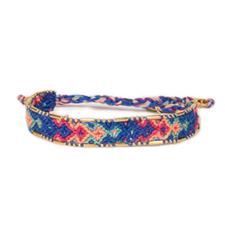 Bali Friendship Bracelet - Sunset Canggu - Love Is Project Artsy Jewelry, Air Element, Tag Sticker, Cloth Pouch, Bracelet Online, A Bracelet, Woven Bracelets, Good Friends, Bracelet Collection