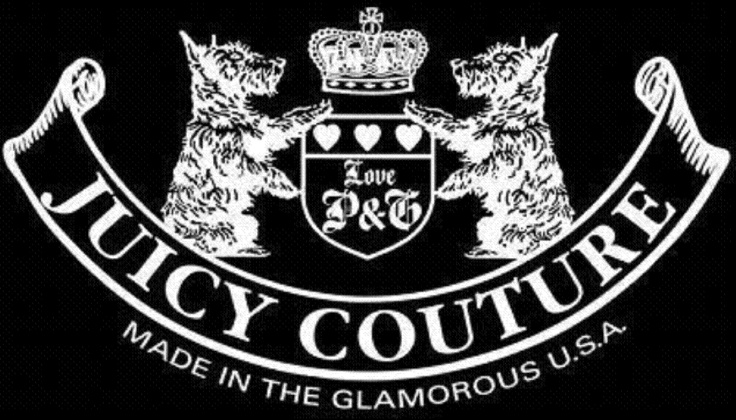 the logo for juicy couture made in the glamororoussak