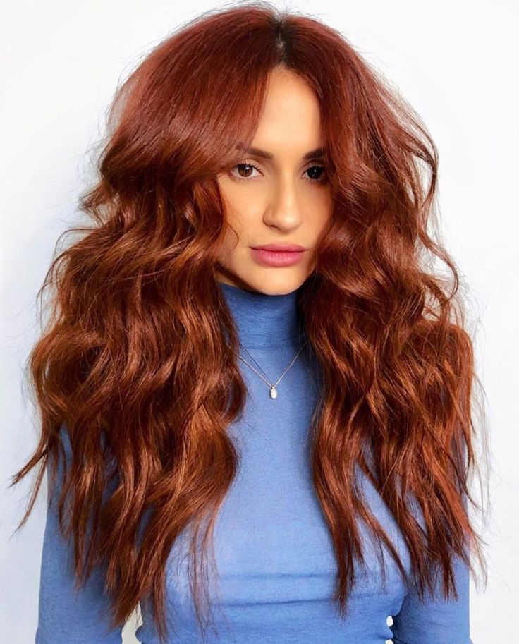 50 New Red Hair Ideas & Red Color Trends for 2020 - Hair Adviser Copper Red Hair Dye, Pinkish Brown Hair, Red Hair Dye, Light Red Hair, Copper Hair Dark, Light Auburn Hair, Red Copper Hair Color, Red Hair Looks, Copper Red Hair