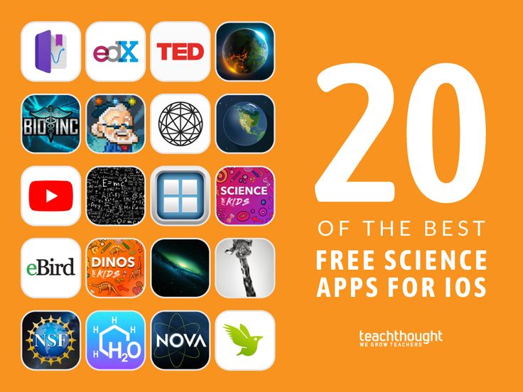 the 20 best free science apps for iphones and ipads are available on this website