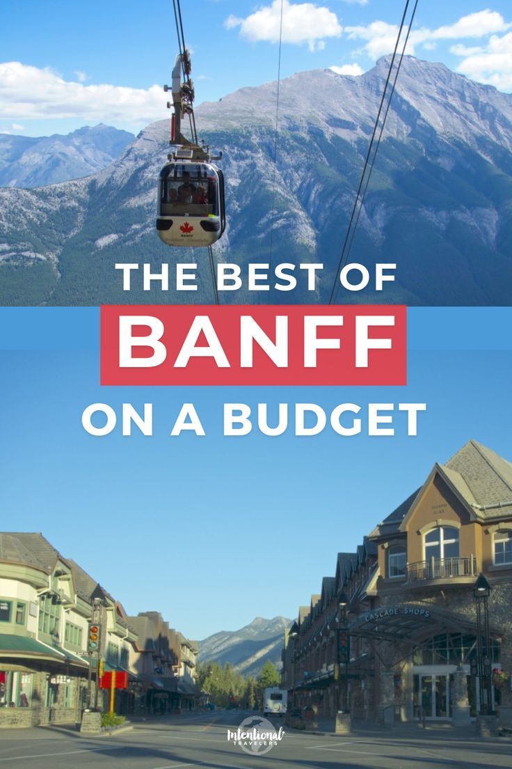 the best of banff on a budget