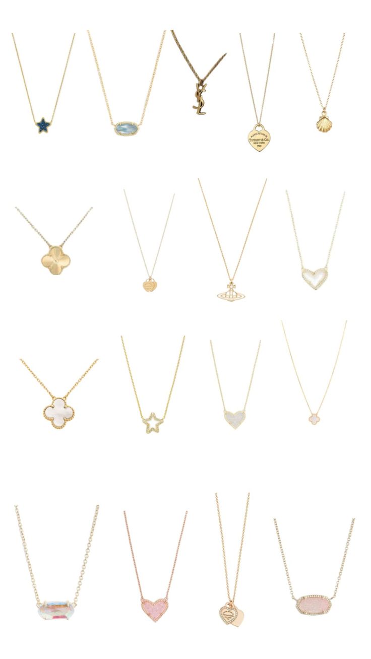 dream closet- necklaces Spring Jewelry Trends, Xoxo Jewelry, Girly Christmas Gifts, Jewelry Closet, Winter Tips, Preppy Jewelry, Jewelry Accessories Ideas, Spring Jewelry, Girl Jewelry