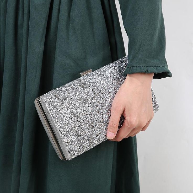 Limited Stock Available - Click "ADD TO CART" To Get Yours Now For 50% OFF 🔥 Lightweight and versatile, this Cecilia Sequin Clutch Bag from Arimonz brings a touch of luxury and style in a dressier and more formal look. It is understated and elegant with a modern twist and it comes in a playful and vibrant yet sophisticated design. Carry it with any outfit for both daytime and evening occasions effortlessly. Durable and Elegant Made With Polyester 100% Satisfaction Guaranteed Specifications: Siz Bling Bags, Sequin Clutch, Diamond Decorations, Rhinestone Clutch, Wedding Clutch, Party Purse, Luxury Purses, Rhinestone Wedding, Gold Sequins