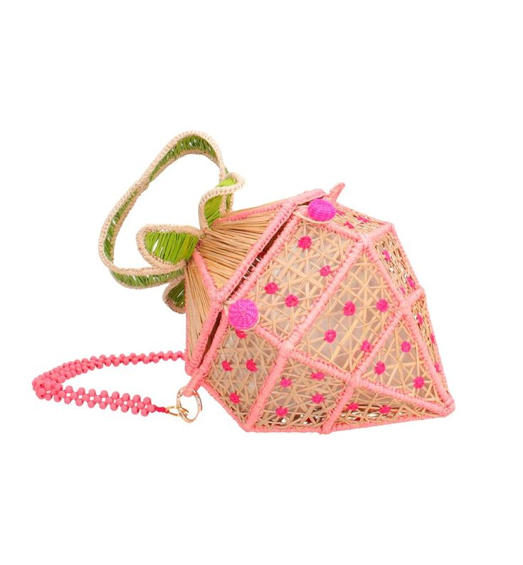 Rose Strawberry Handbag – Mercedes Salazar Rose Strawberry, Telling A Story, Gorgeous Clothes, Handbags On Sale, Jaguar, Unique Pieces, Favorite Outfit, Hand Weaving, Shoe Bag