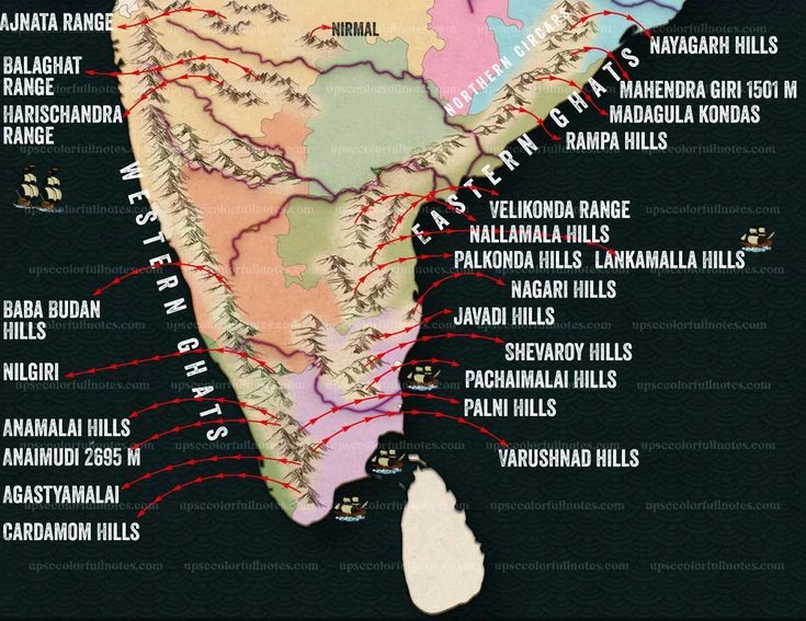 an illustrated map of india with all the major cities and their respective roads on it