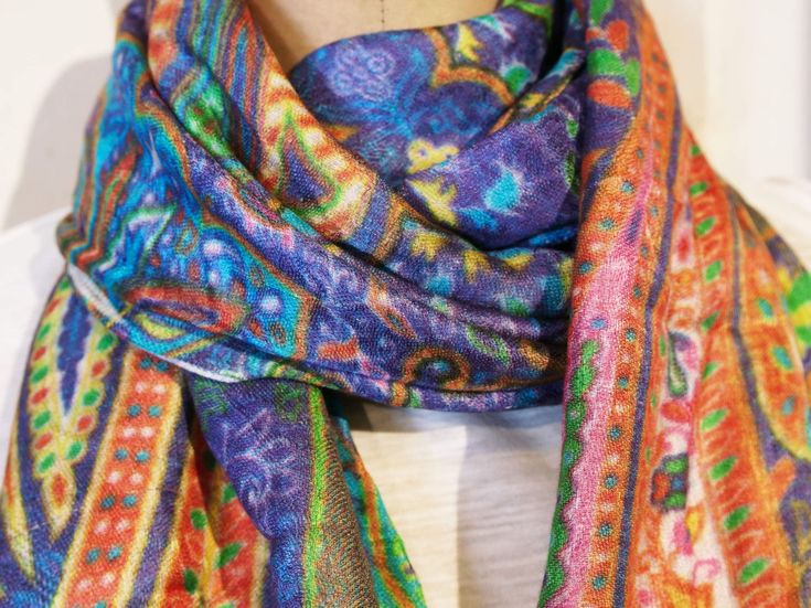 shawl, colorful silk scarf and Indian-made cotton weight 100grams 70 x 200 cm Multicolor Pashmina Silk Scarf Shawl, Multicolor Pashmina Silk Shawl, Multicolor Bohemian Silk Shawl, Multicolor Pashmina Dupatta Scarves, Bohemian Multicolor Shawl With Printed Border, Bohemian Multicolor Silk Scarves, Multicolor Pashmina Shawl Scarf, Bohemian Multicolor Silk Pashmina Shawl, Bohemian Silk Multicolor Pashmina Shawl