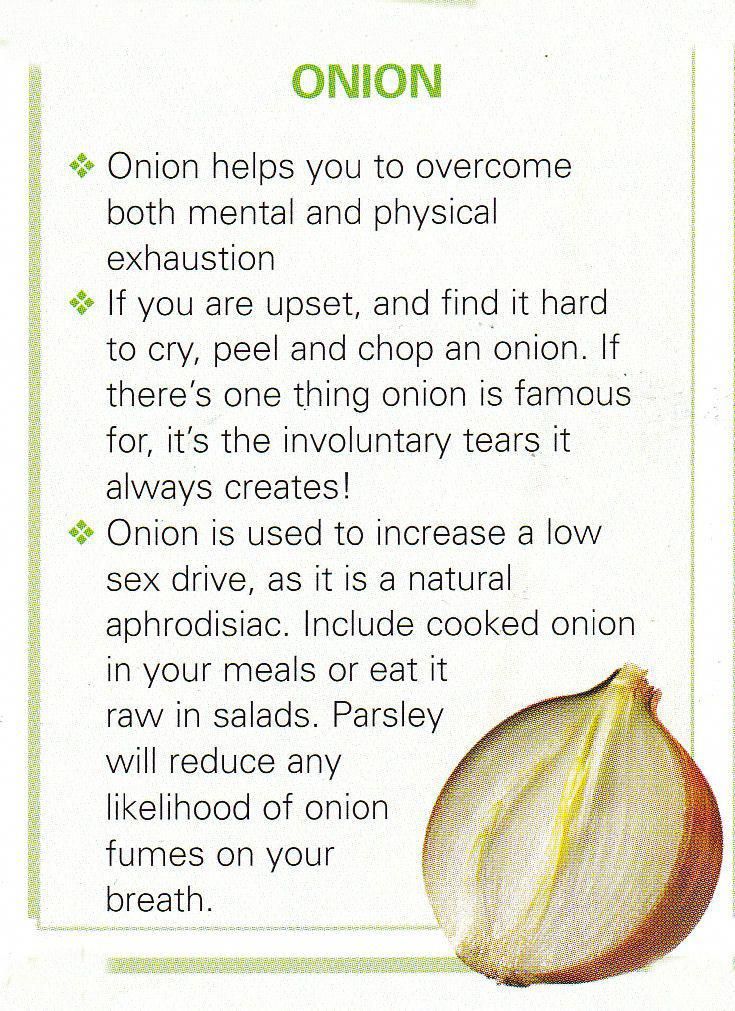 an onion is shown with the words onion on it