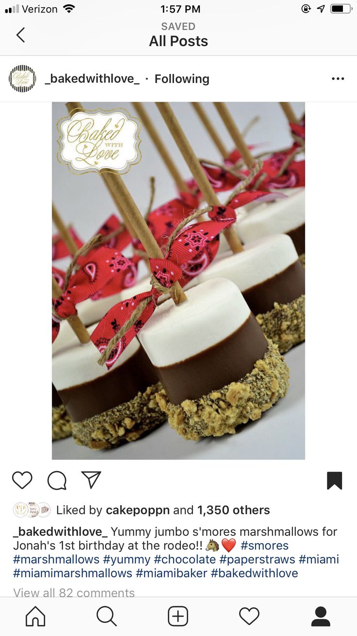 an instagram page for cakepops on twitter