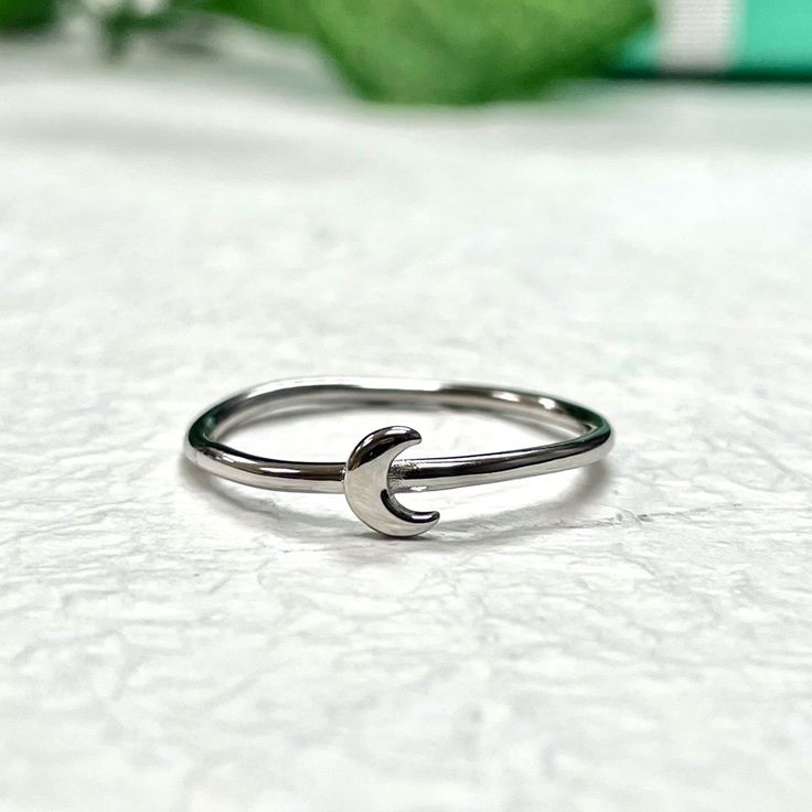 925 Sterling Silver Plain Half Moon Ring All Sizes Is Available .Just Send Me A Message Metal 925 Style Moon Ring Solid Sterling Silver 925 Nickel Free Metal Material: Sterling Silver Finish: Oxidized Nickel Free Sterling Silver Crescent Rings, Silver Moon Shaped Stackable Promise Rings, Nickel Free Silver Crescent Rings, Silver Crescent Dainty Rings, Dainty Crescent Silver Rings, Silver Crescent Rings Nickel Free, Silver Stackable Moon-shaped Rings For Promise, Silver Stackable Rings With Moon Phase For Gift, Nickel Free Moon Shaped Sterling Silver Rings