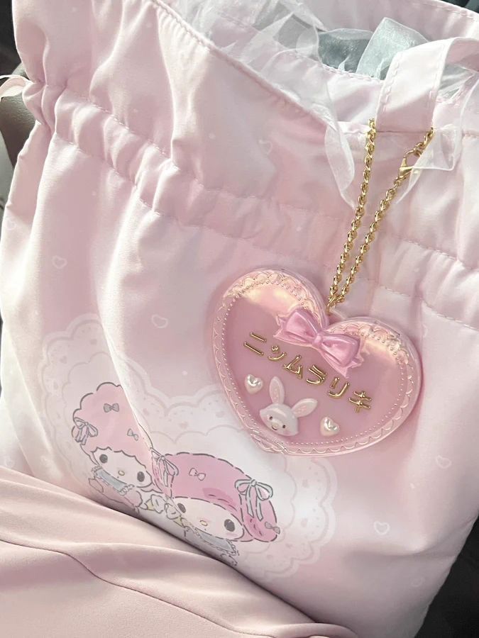 Beabadoobee Pfp, Aesthetic Pink Coquette, Sanrio Rilakkuma, Shoujo Aesthetic, Core Wallpaper, Pink Sanrio, Sanrio Bag, Hyper Feminine, Hime Gyaru