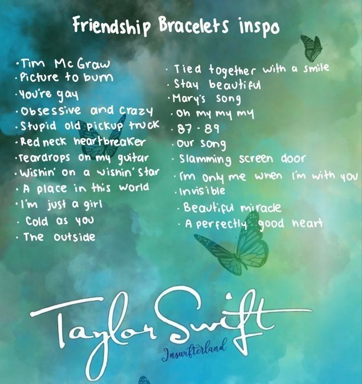 a poster with the words taylor swift and two butterflies flying in the sky above it