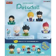 an advertisement for the japanese toy maker's petadors series, featuring various characters