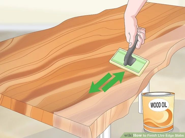 how to stain wood with pictures wikihow for what does it look like on top of a table