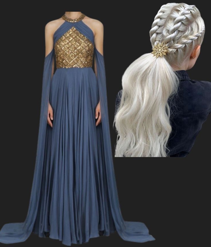 Game Of Thrones Gowns Inspiration, Targaryen Style Dress, Game Of Thrones Outfit Ideas, Essos Dress, Targaryen Dress Design, Targaryen Inspired Dress, Targaryen Outfit Dresses, Game Of Thrones Inspired Outfits, Valyrian Fashion