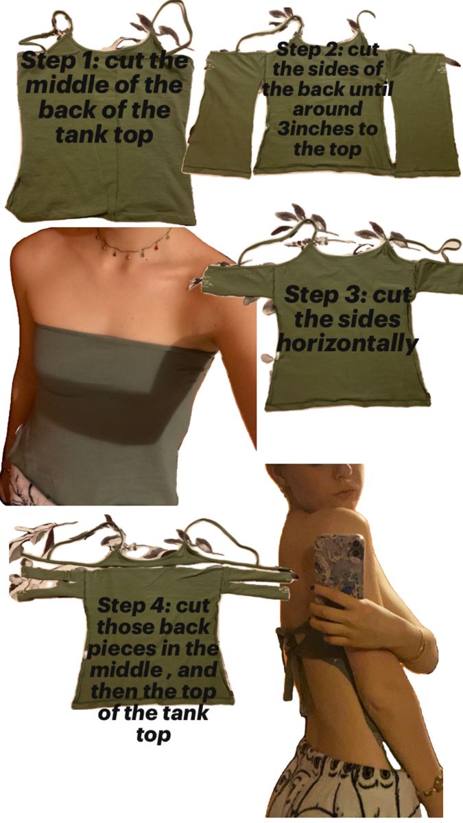 Diy Backless Top, Diy Backless, Top Diy, Backless Top, Back Pieces, Tube Top, Tank Tops, Clothes