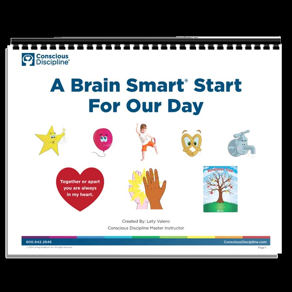 a spiral notebook with the words a brain smart start for our day