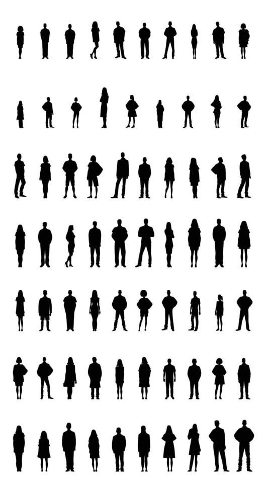 Full body human portraits silhouette collection All Body Types Drawing, Full Body Portrait Reference, Human Sillouhette, Human Silhouette Drawing, Person Outline, Full Body Portrait, Person Silhouette, Body Human, Life Drawing Reference