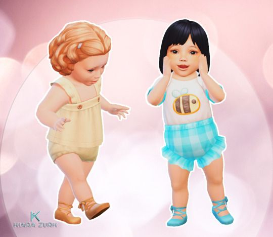 Sims 4 Ballet Shoes, Sims Family, Hair Pigtails, Baggy Jumper, Sims 4 Toddler Clothes, Infant Hair, Cc Shopping, Sims 4 Challenges, Cc Sims4