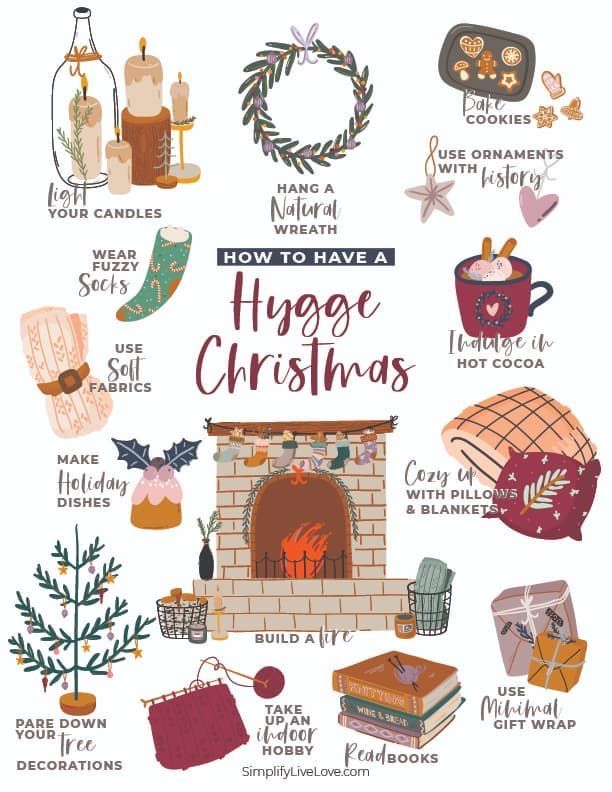 a christmas card with the words how to have a huge christmas