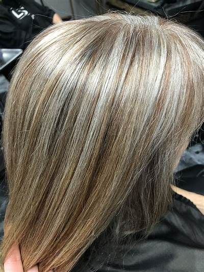 Strawberry Blonde Grey Hair, Blending Gray Hair With Strawberry Blonde, Transition To Gray Hair Before And After, Blonde Gray Hair Color Ideas, Grayish Blonde Hair, Blonde Hair Going Grey, Blond Bobs, Blonde Hair With Grey Highlights, Gray Transition