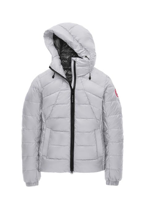 Women's Abbott Hoody | Canada Goose Canada Goose Women, Tricot Fabric, Long Parka, Packable Jacket, Easy Travel, Low Light, Black Label, Lightweight Jacket, Canada Goose