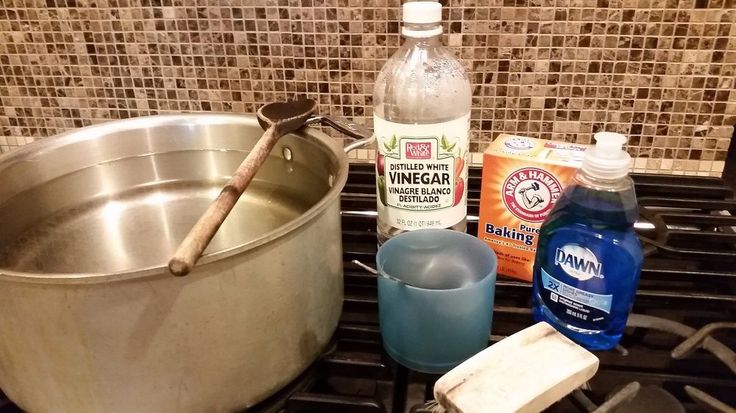 ingredients for cooking on the stove ready to be mixed up with water and baking utensils